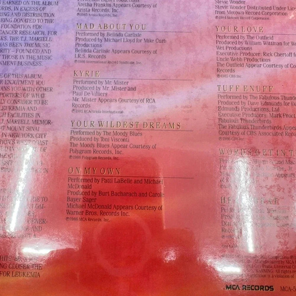 MCA Various Artists - Mega Hits 1986 - Vinyl Records Brand New - Picture 5 of 13